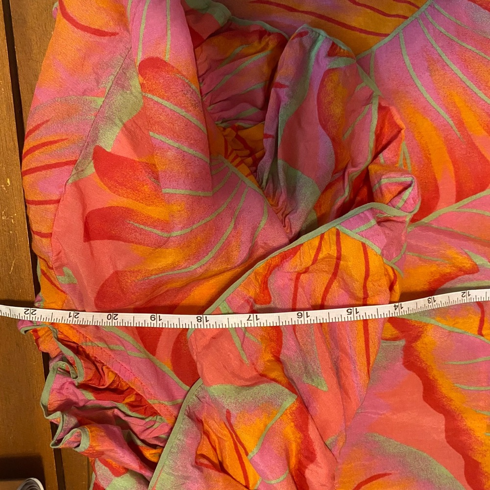 FARM Rio Vibrant Ruffle Crop Top - Picture 5 of 6